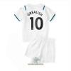 Officiële Voetbalshirt + Korte Broek Manchester City Jack Grealish 10 Uit 2021-22 - Kids